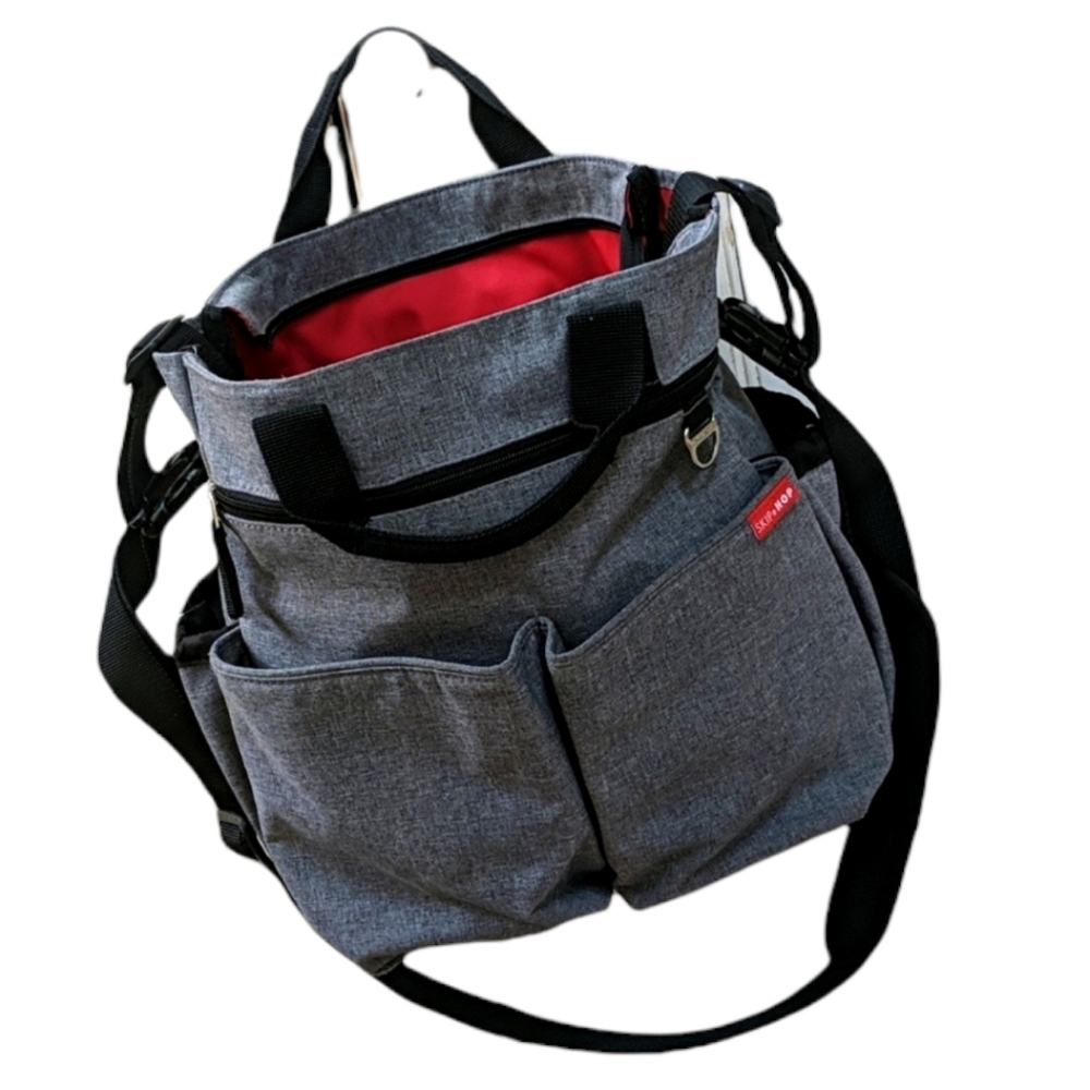 Skip Hop, messenger diaper bag.